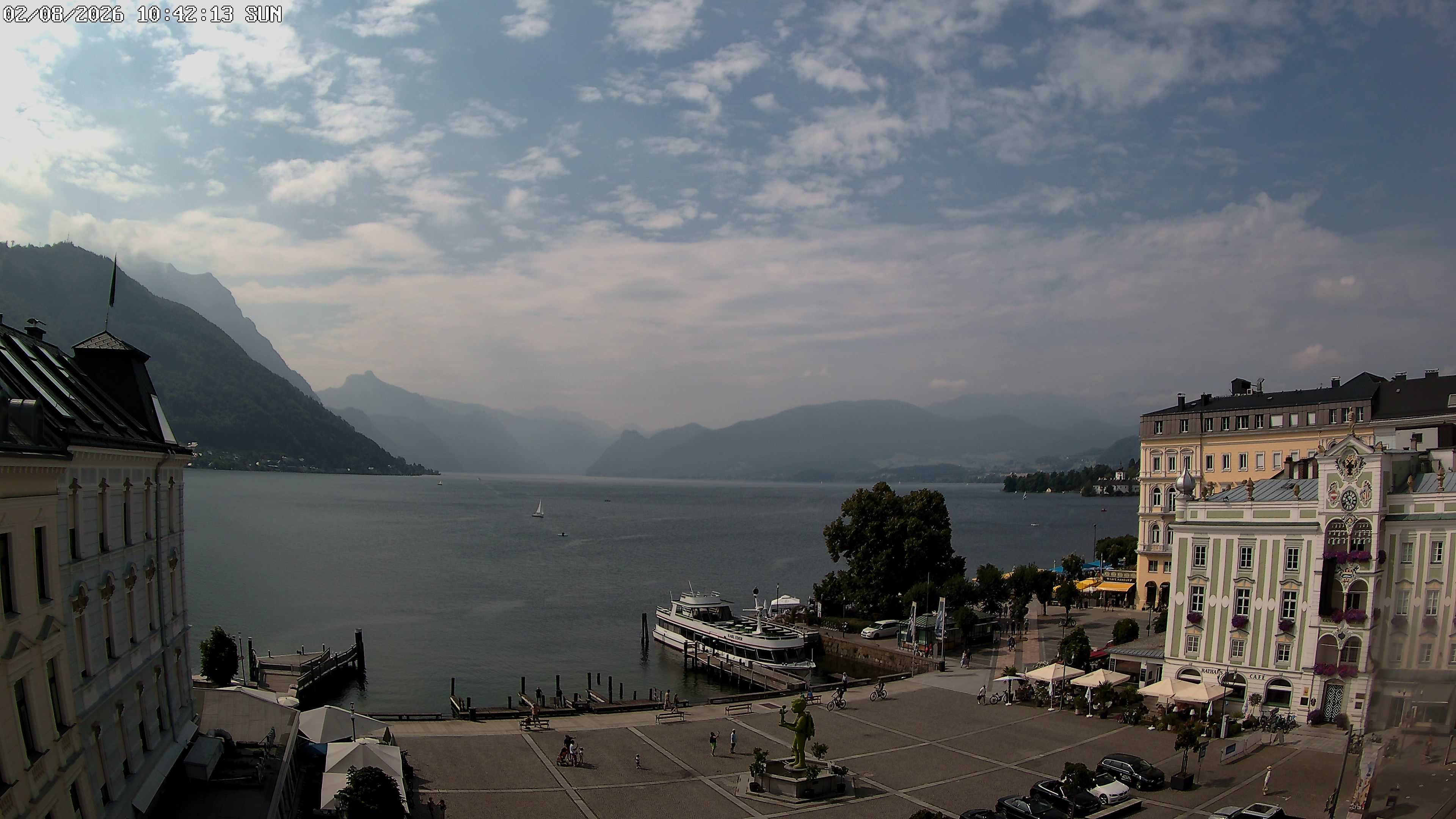 Webcam Rathausplatz Gmunden