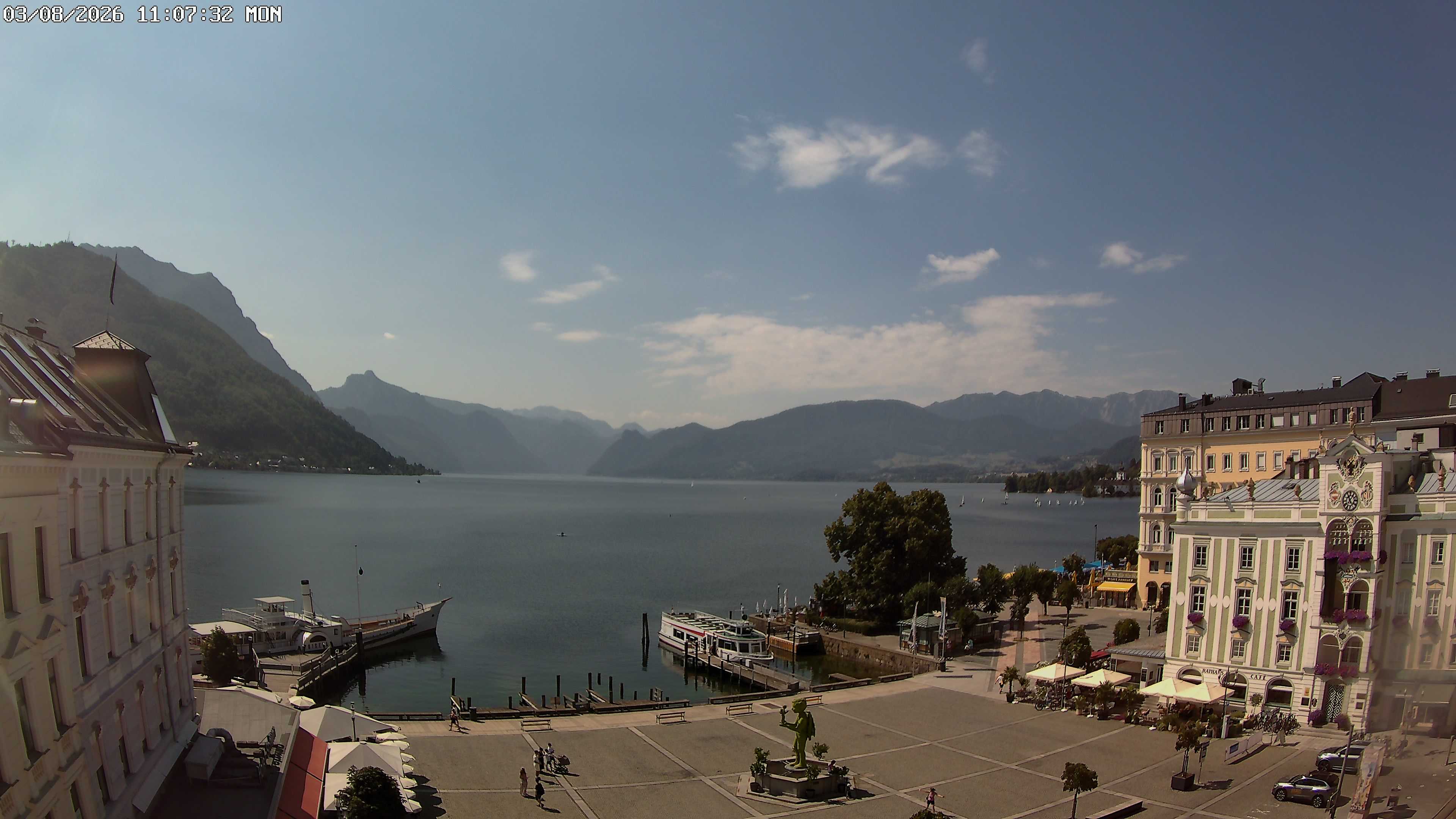 Webcam Rathausplatz Gmunden