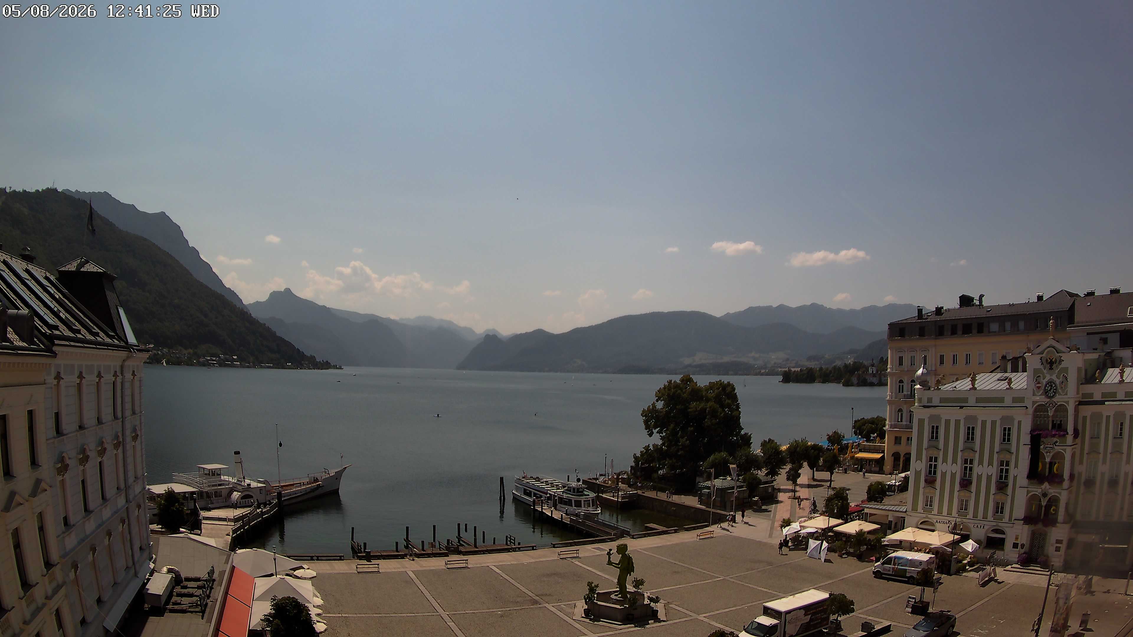Webcam Rathausplatz Gmunden