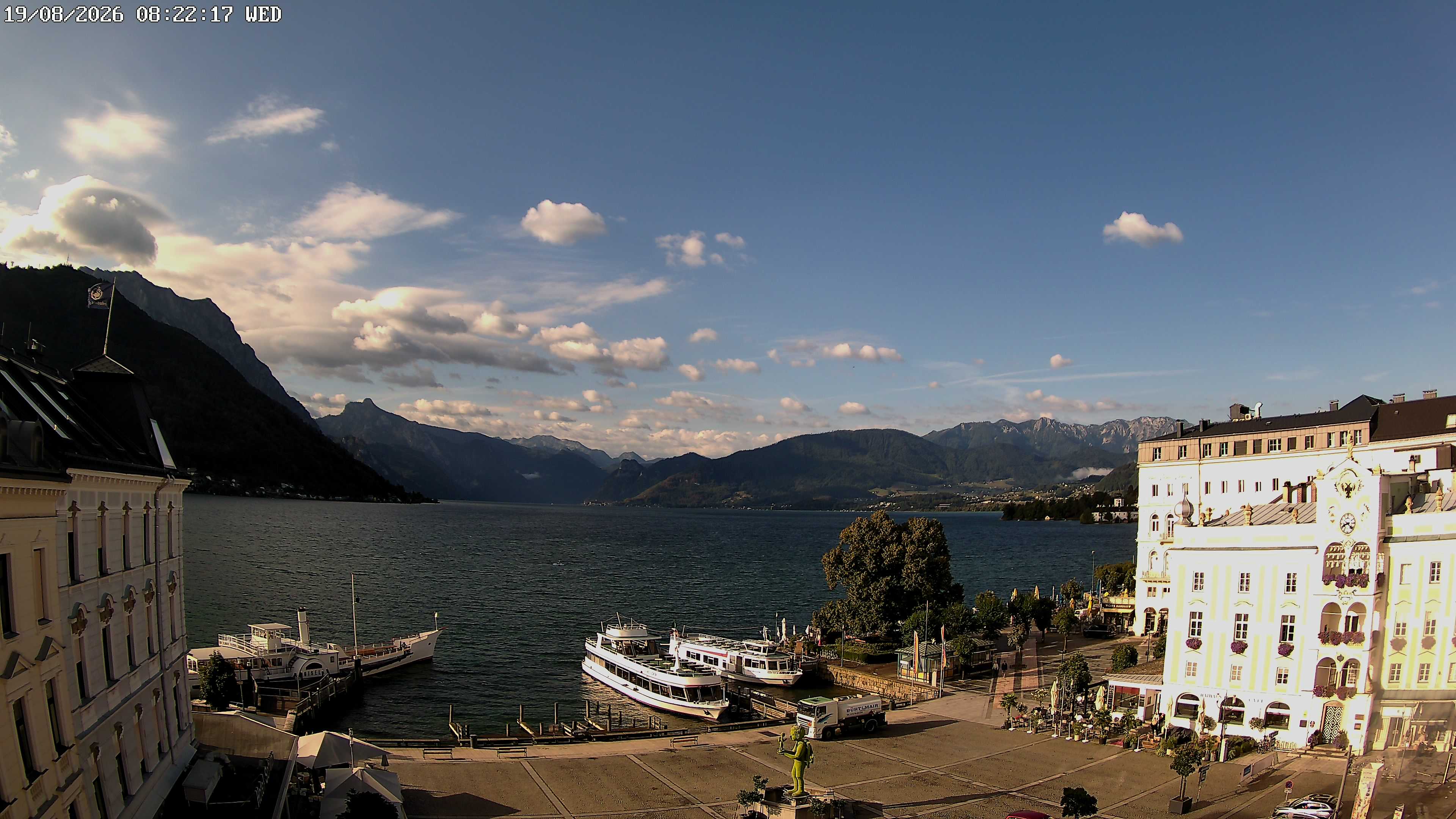 Webcam Rathausplatz Gmunden