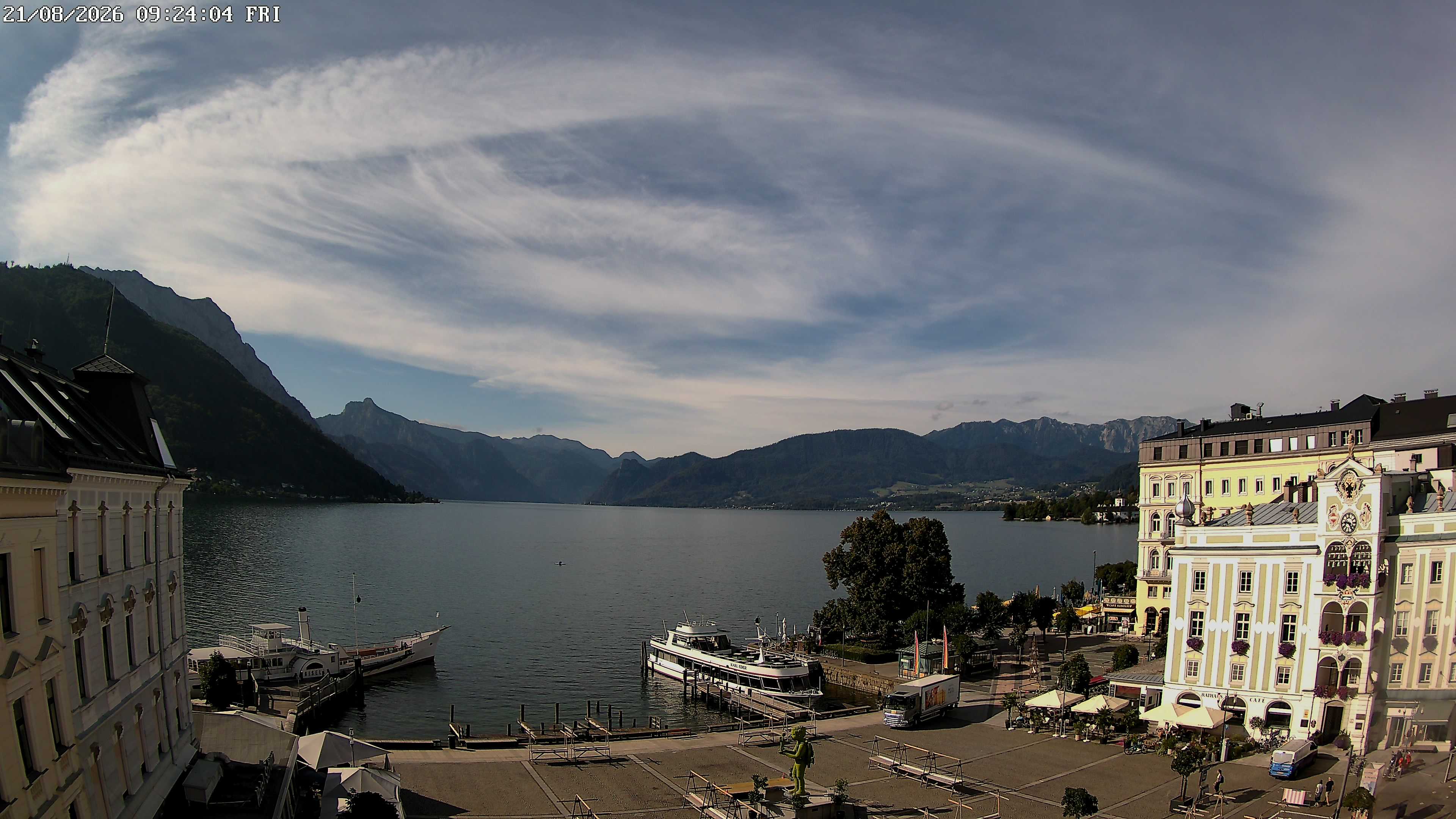 Webcam Rathausplatz Gmunden