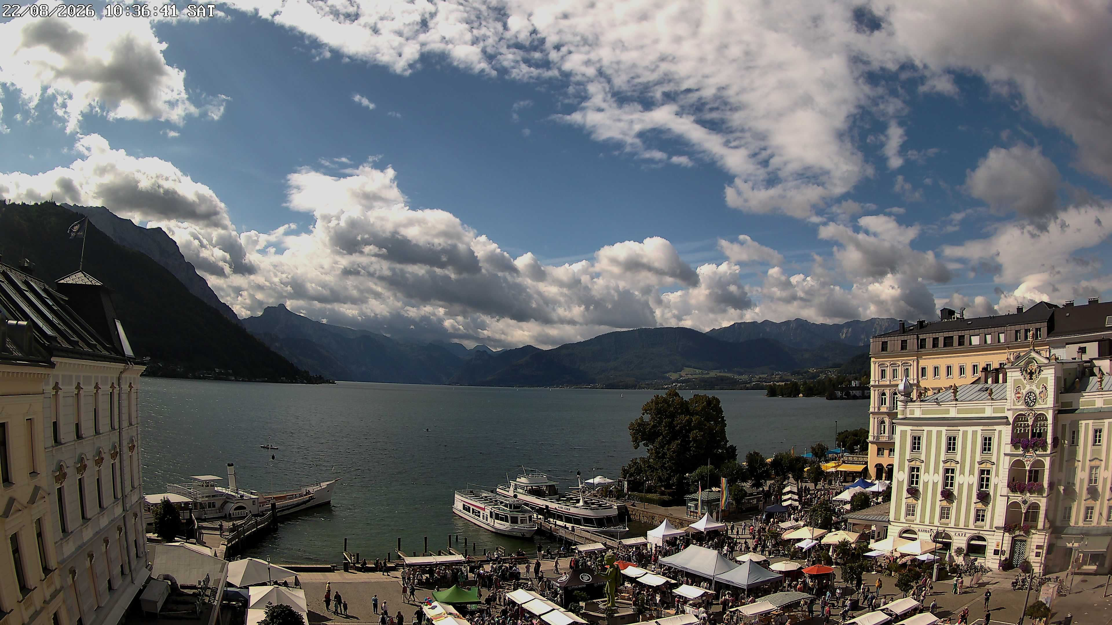 Webcam Rathausplatz Gmunden