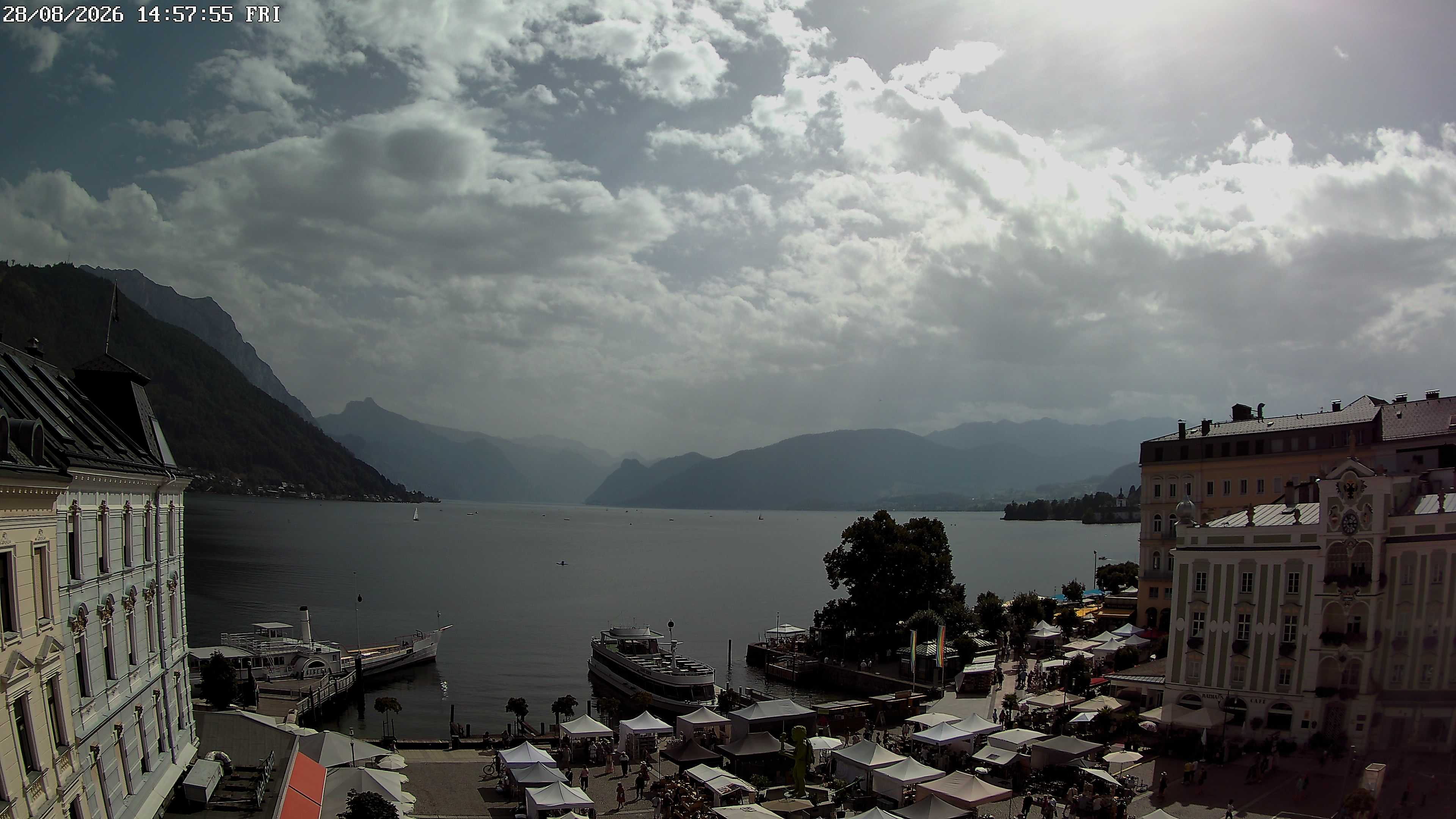 Webcam Rathausplatz Gmunden