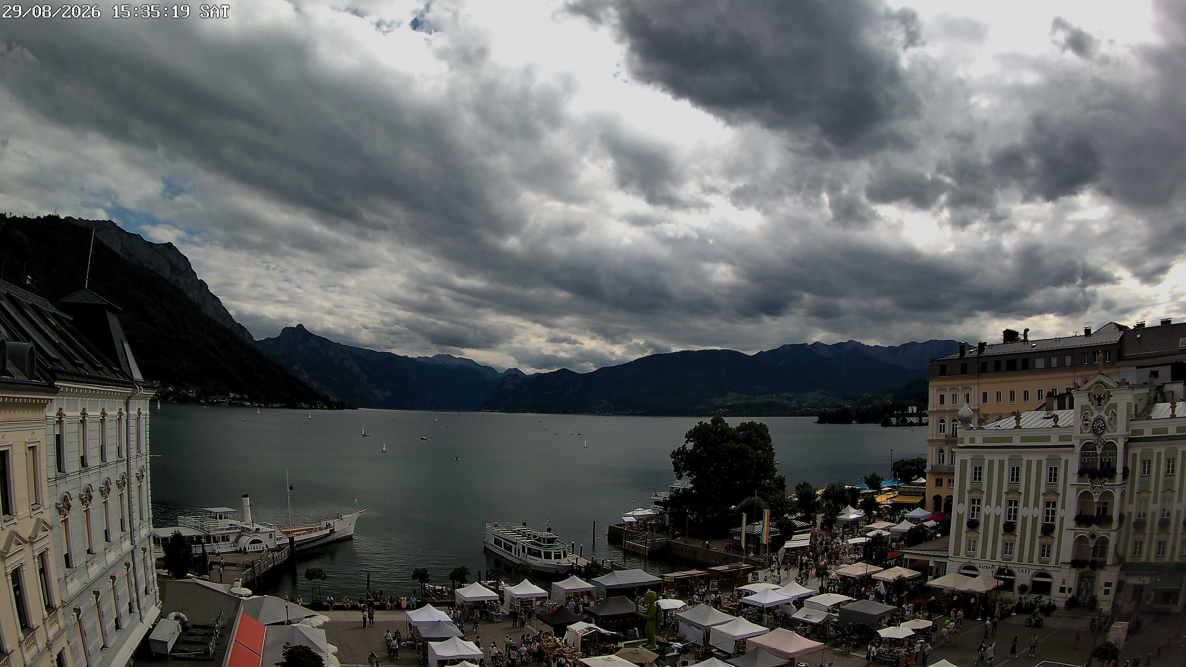 Webcam Rathausplatz Gmunden