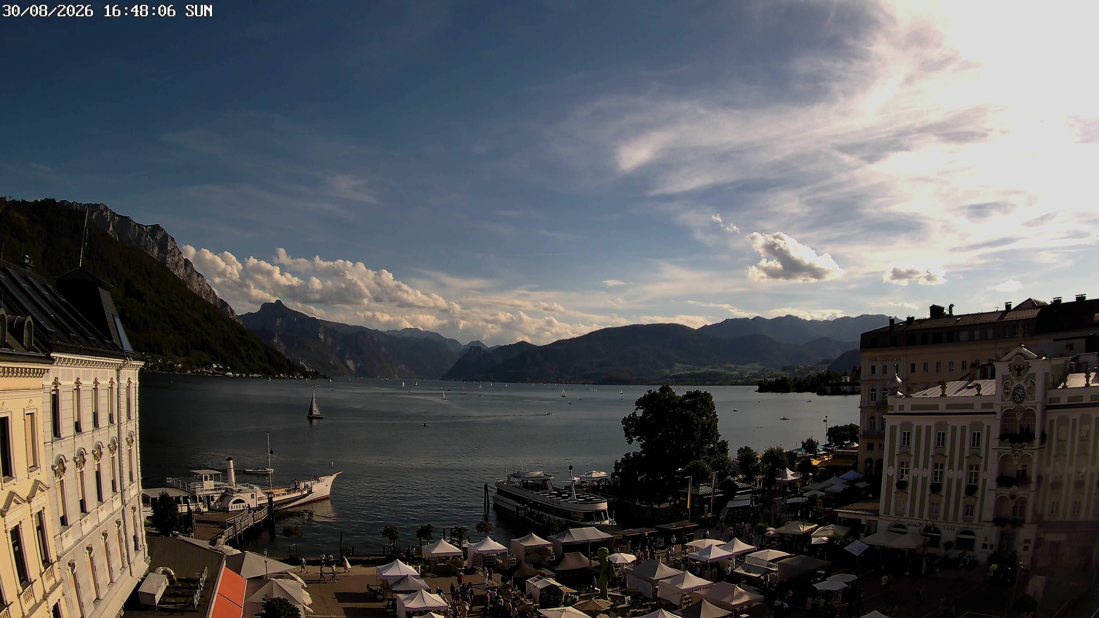 Webcam Rathausplatz Gmunden