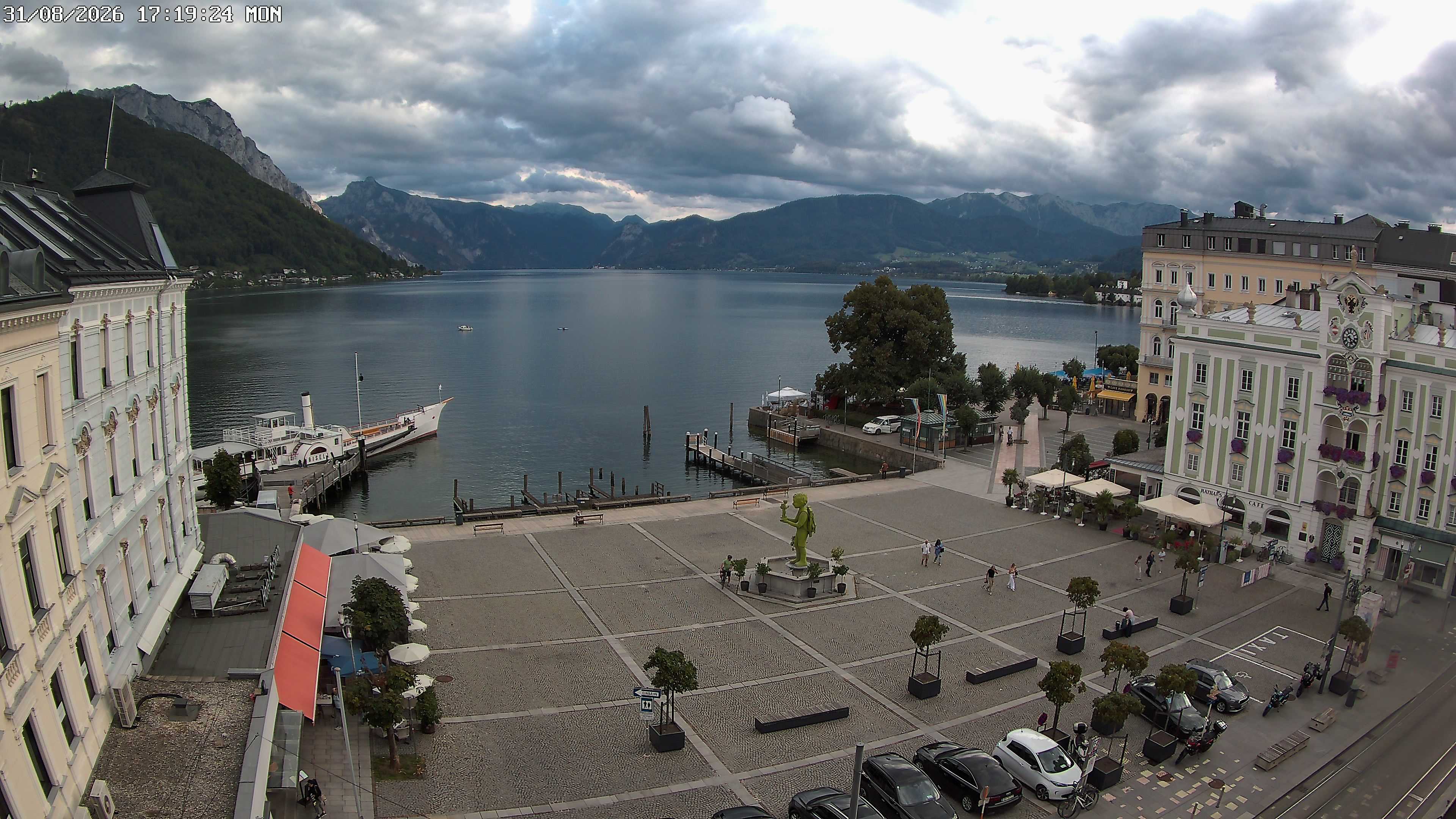 Webcam Rathausplatz Gmunden