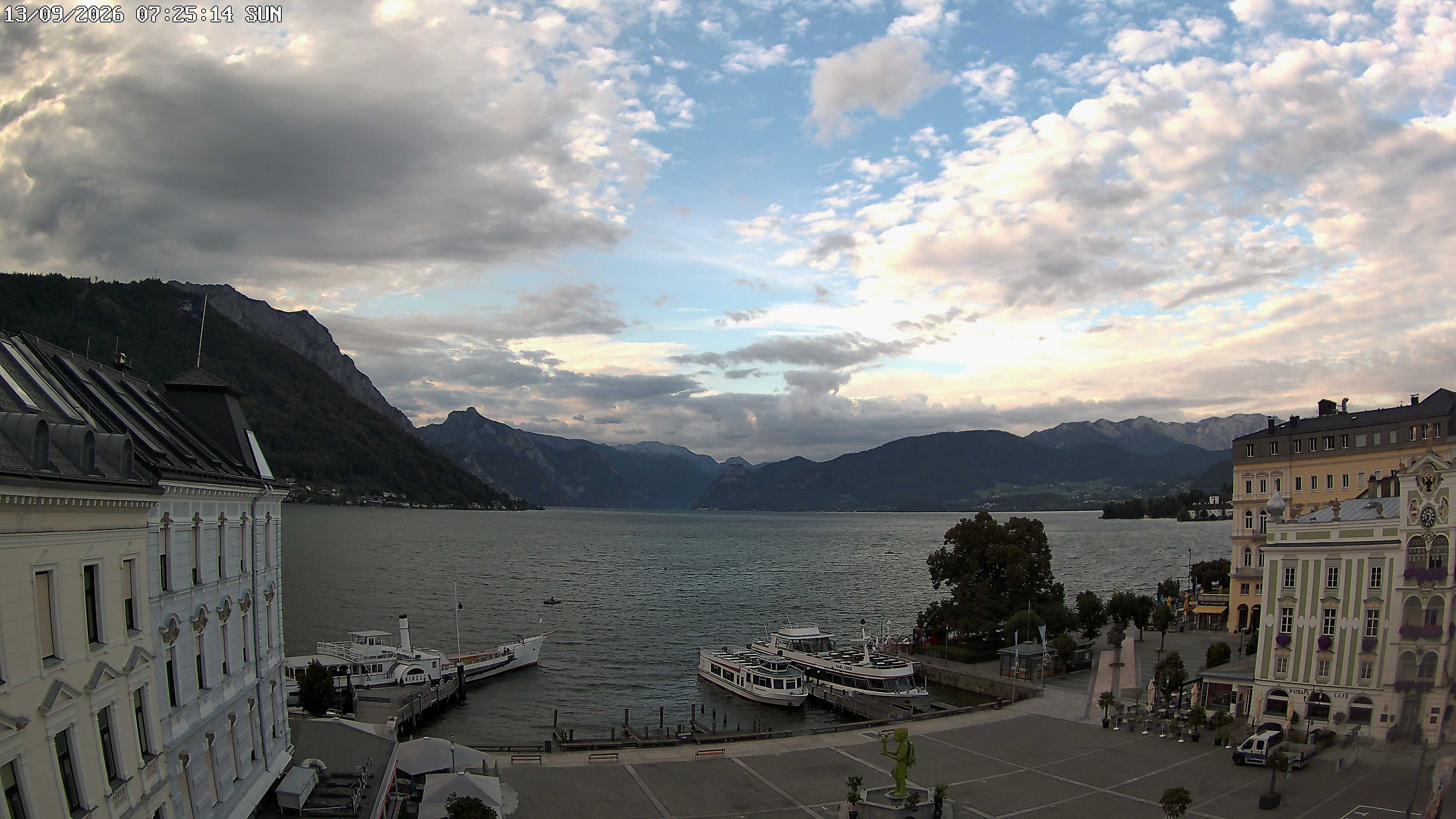 Webcam Rathausplatz Gmunden