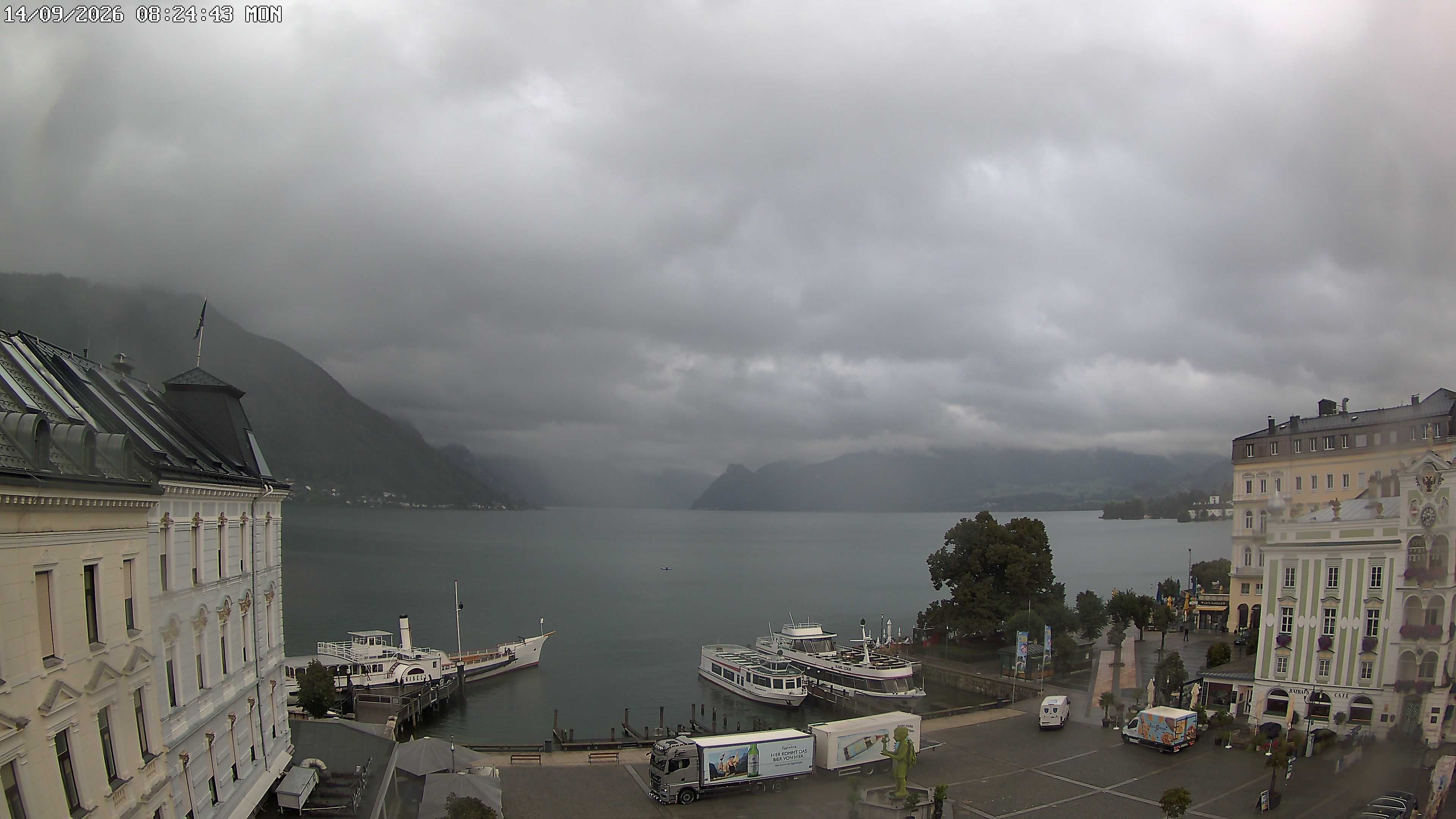 Webcam Rathausplatz Gmunden