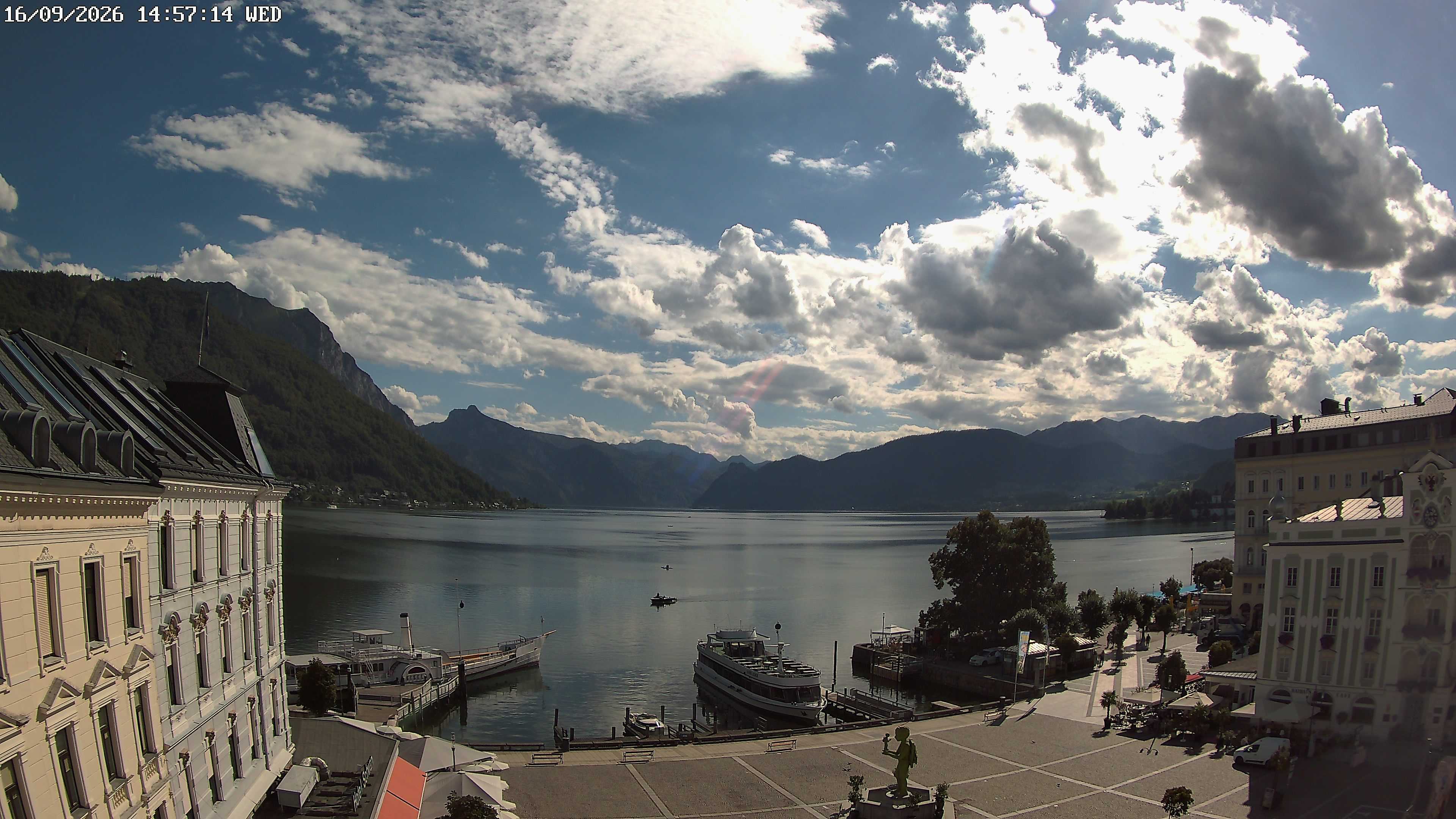 Webcam Rathausplatz Gmunden