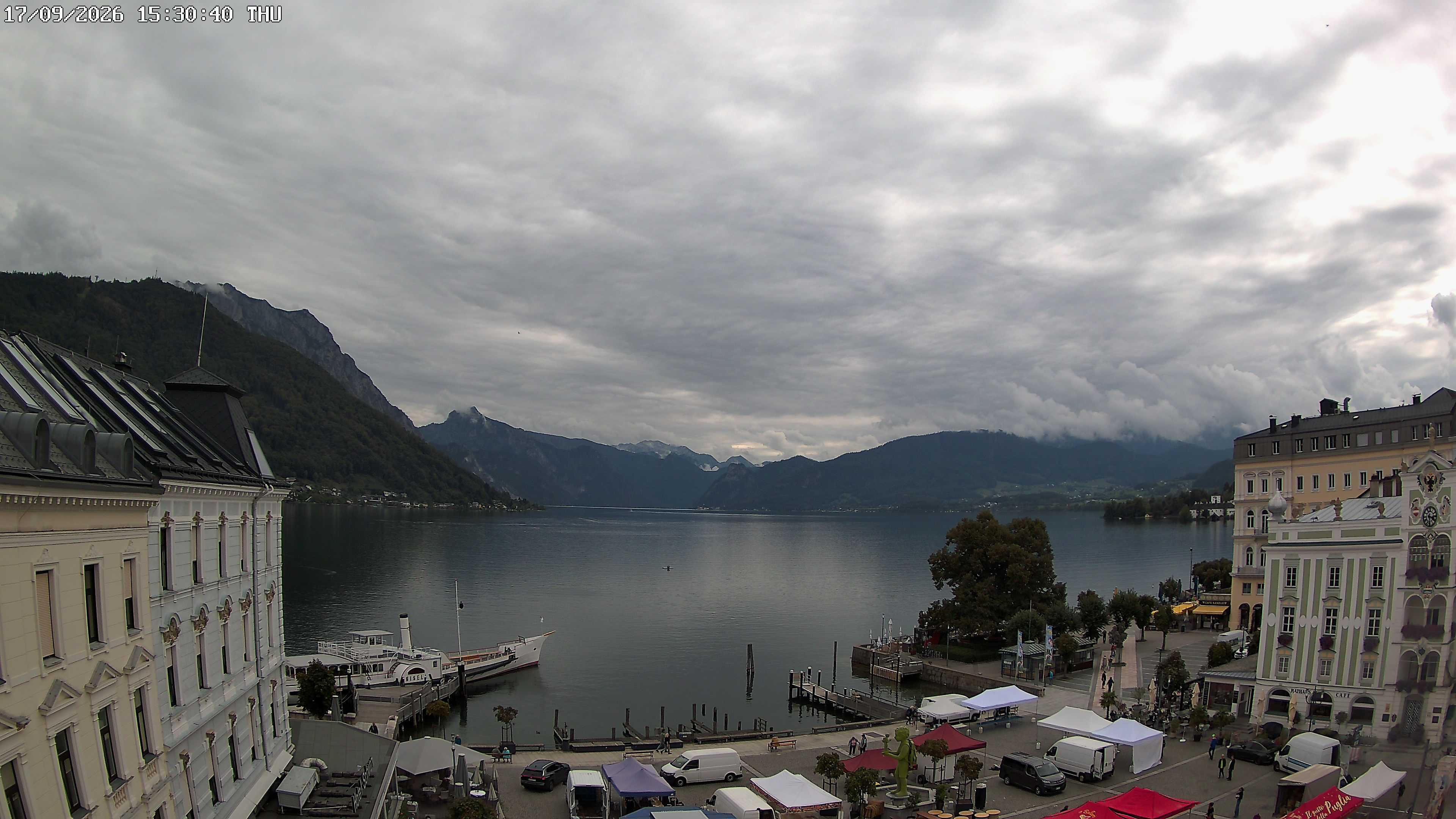 Webcam Rathausplatz Gmunden