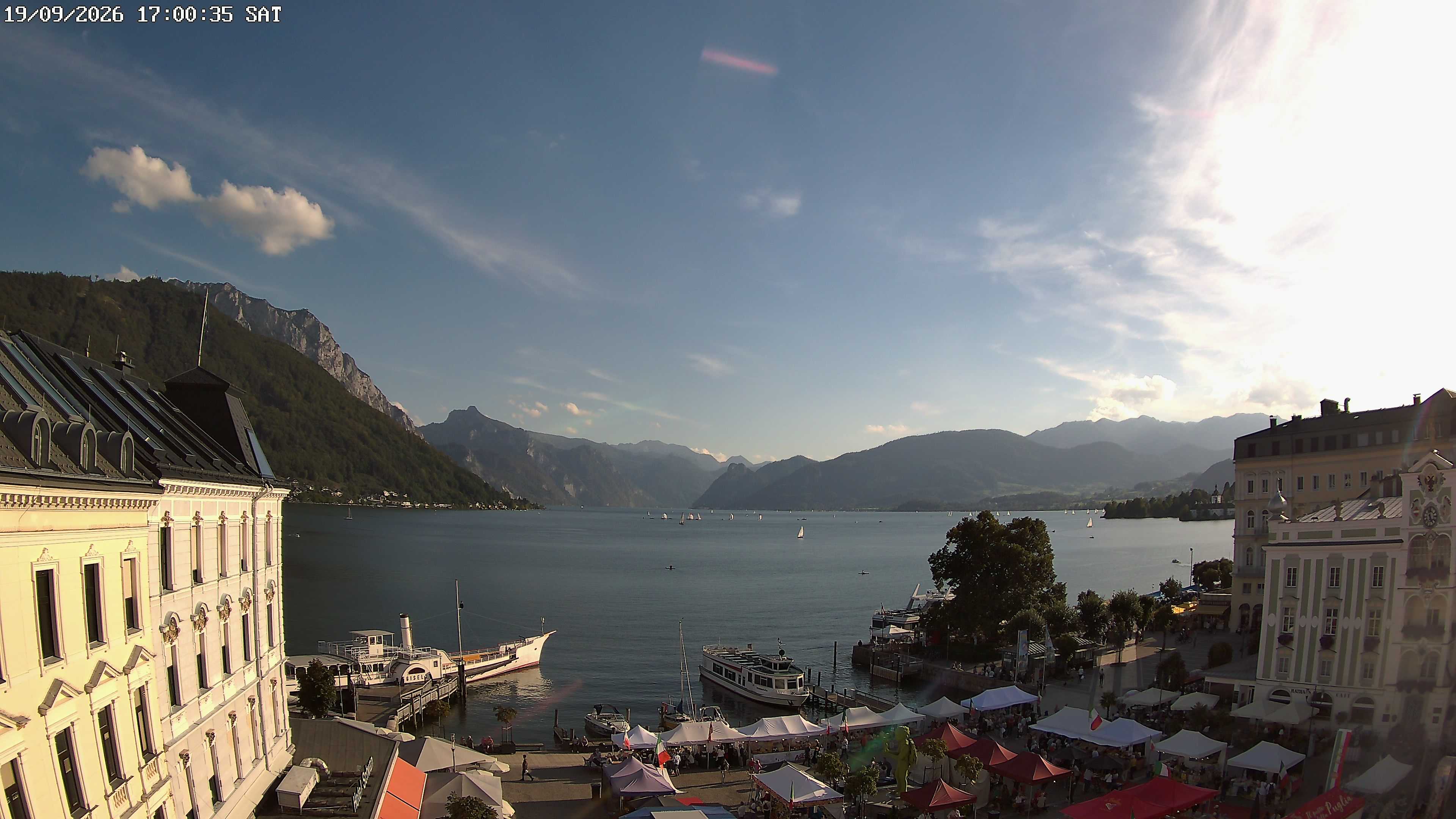 Webcam Rathausplatz Gmunden
