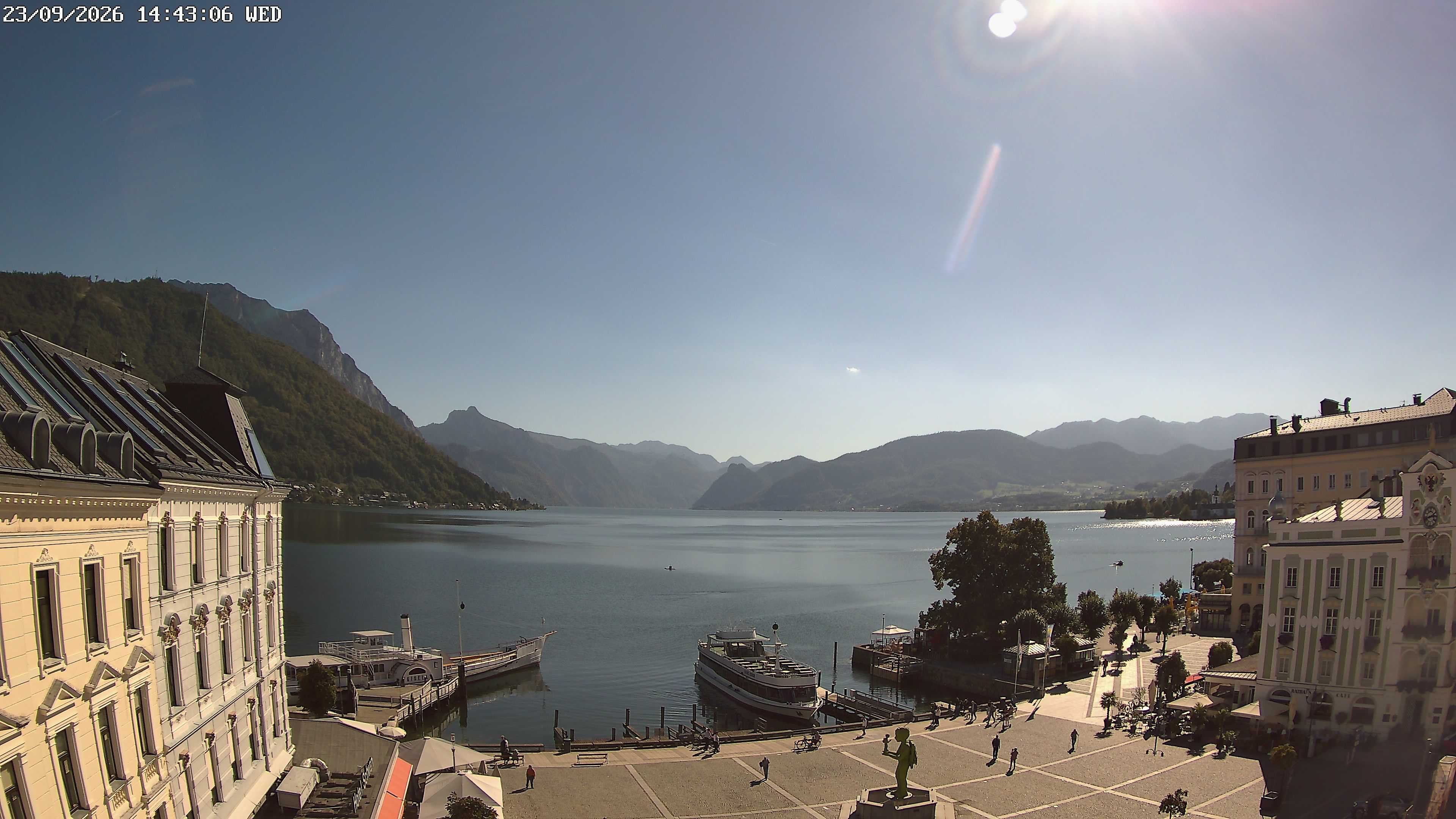 Webcam Rathausplatz Gmunden