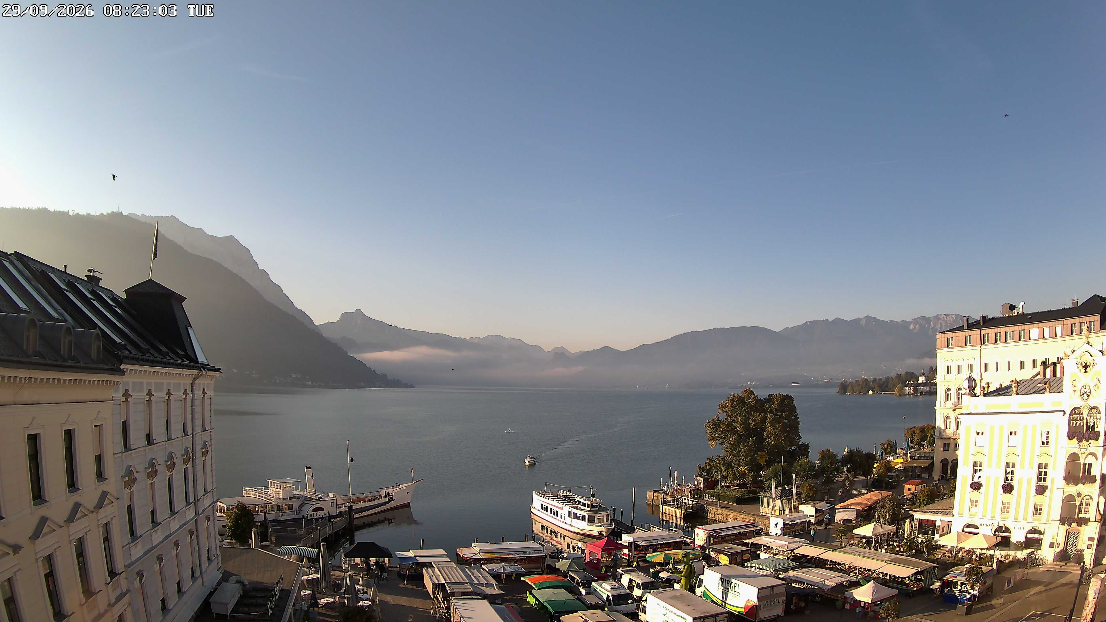 Webcam Rathausplatz Gmunden
