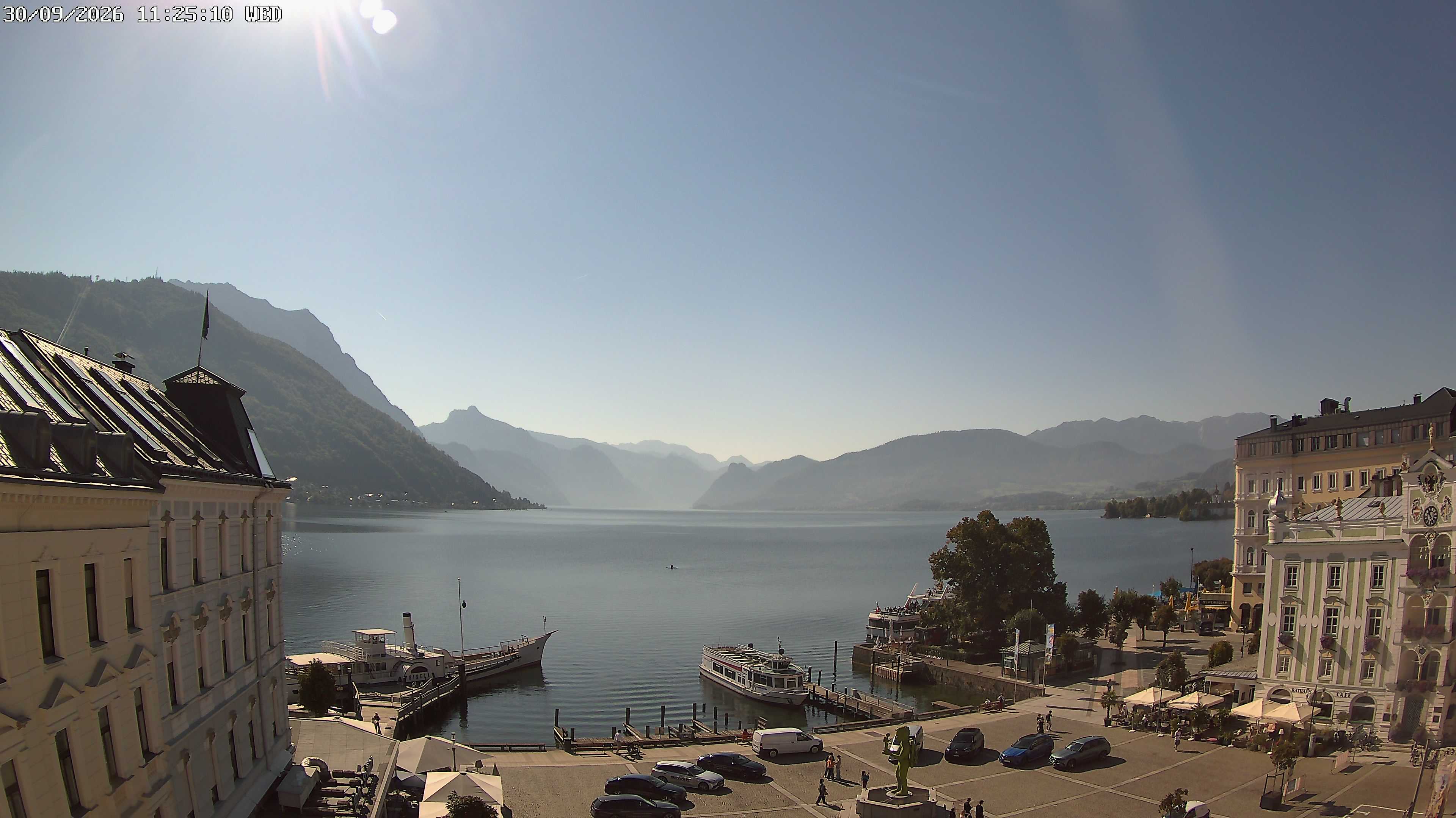 Webcam Rathausplatz Gmunden