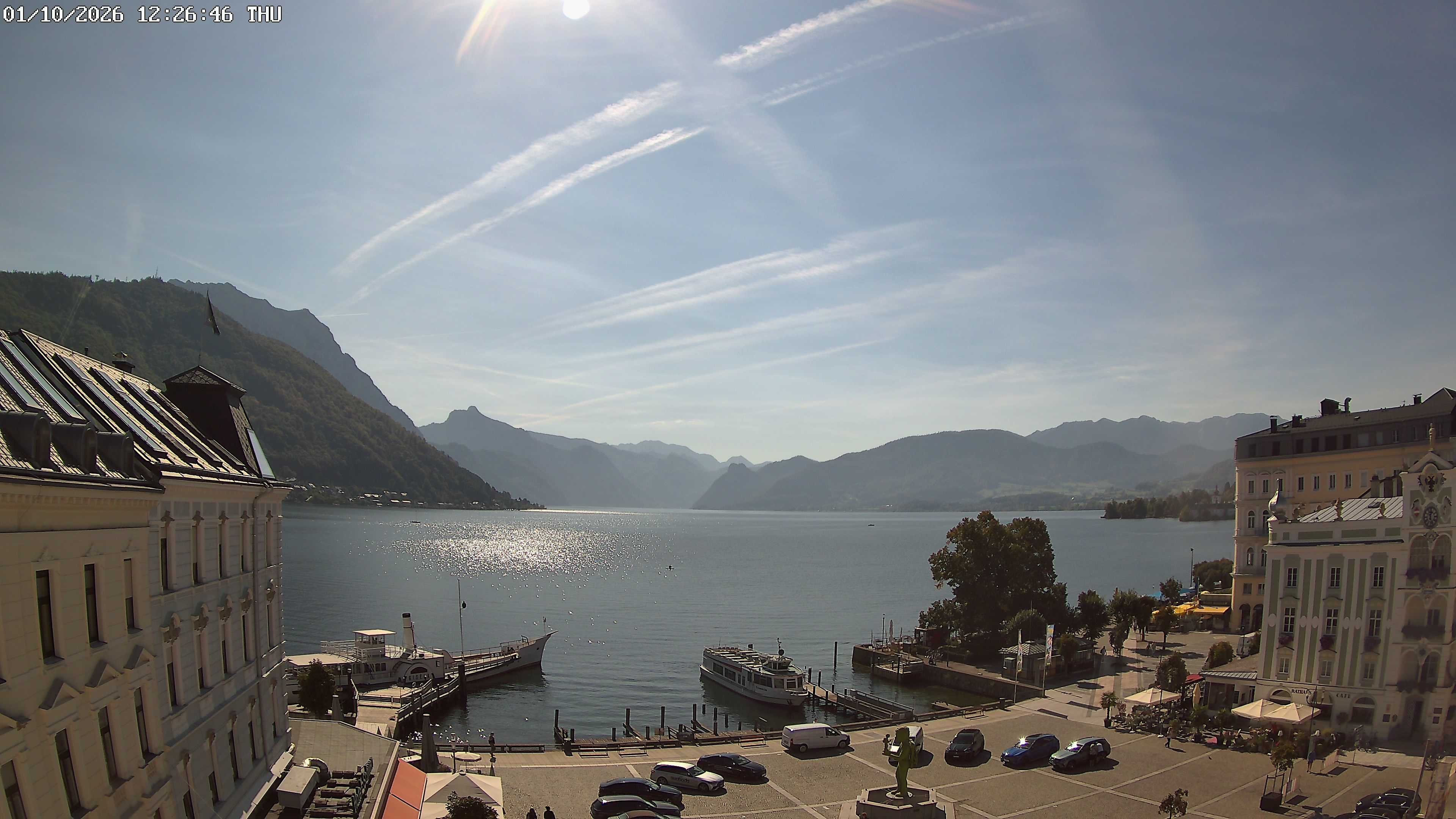 Webcam Rathausplatz Gmunden