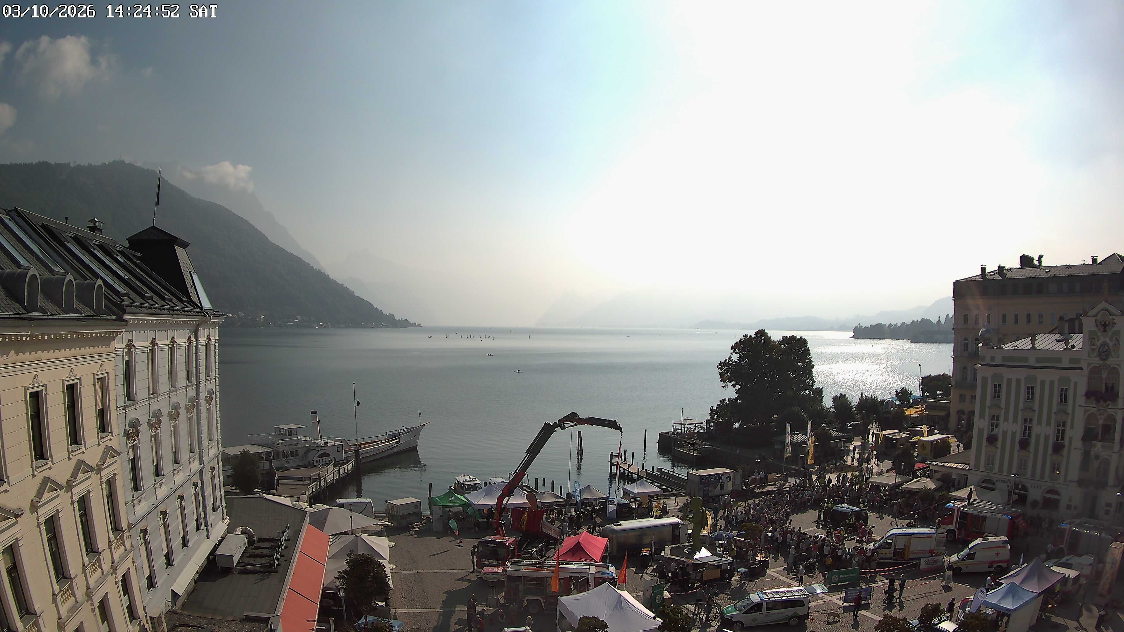 Webcam Rathausplatz Gmunden