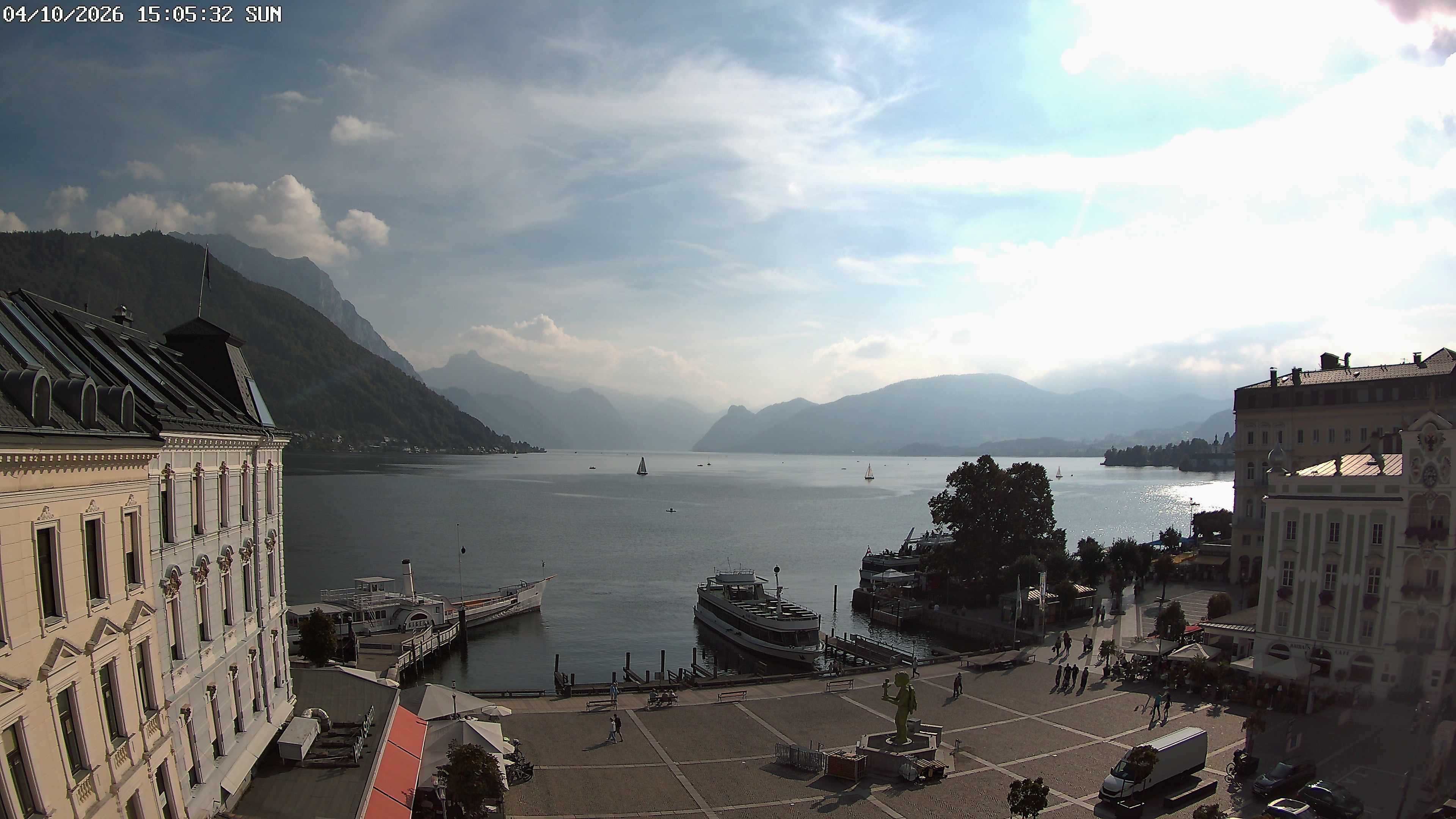 Webcam Rathausplatz Gmunden