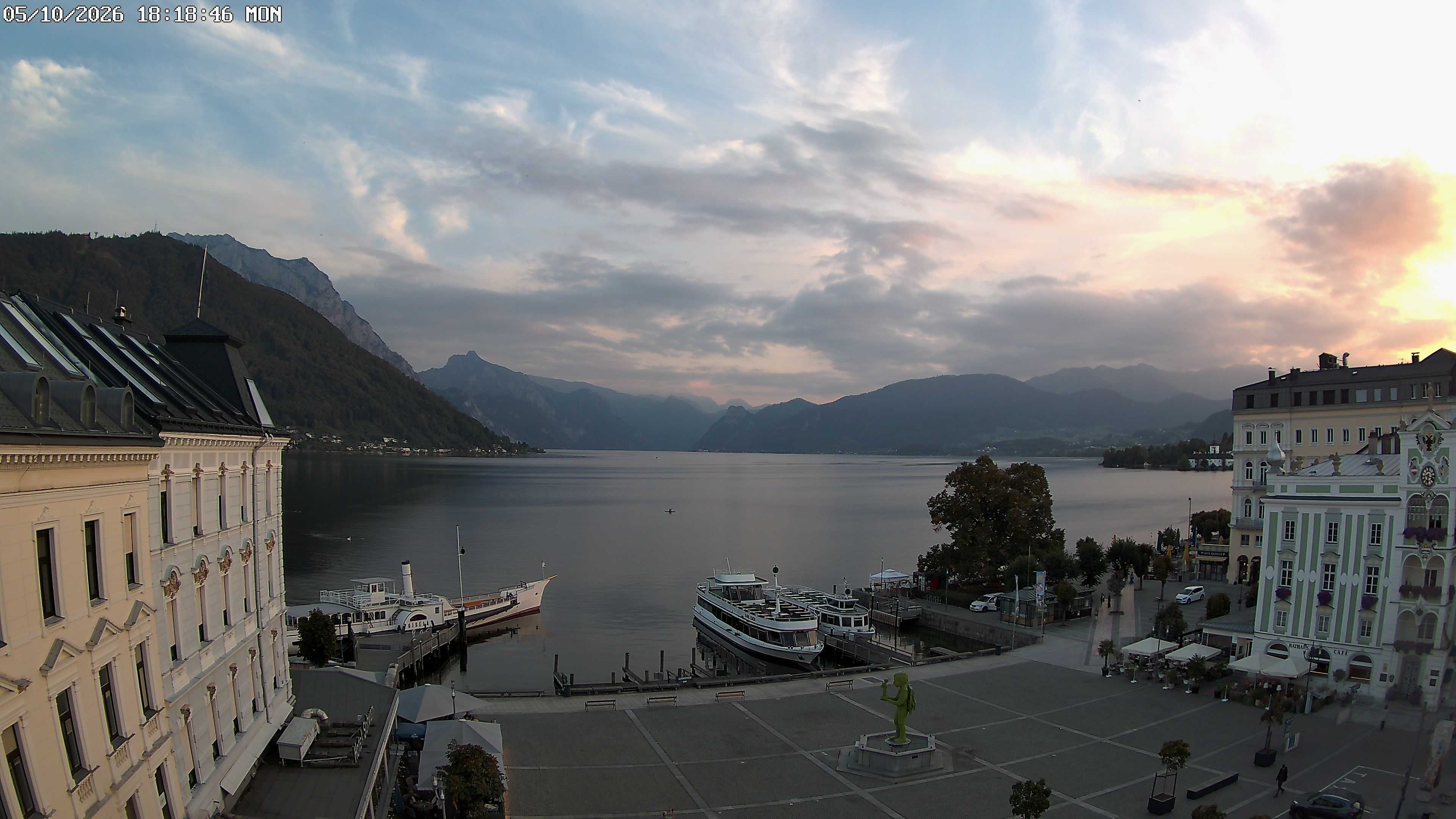 Webcam Rathausplatz Gmunden