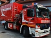 Abrollbehälter Logistik bei der Feuerwehr