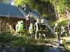 Brand einer Almhütte am Kollmannsberg