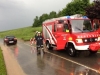 Nach Hagel-Unwetter Feuerwehr Großeinsatz in Frankenburg
