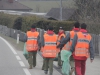 Feuerwehrjugend reinigt Ohlsdorfer Landesstraße