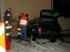 Scharnstein: Autofahrer kracht frontal in Hausmauer