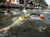 Gewitter holte beim 2. Hallstättersee-Schwimm-Marathon Schwimmer vorzeitig aus dem Wasser