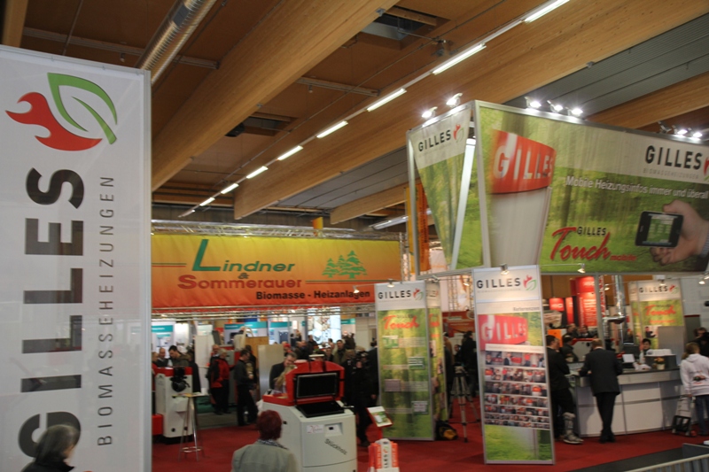 Gilles-Messestand in Wels