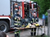 Große Brandeinsatz-Übung im Ortsteil Unter-Scharnstein