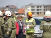 Großeinsatzübung in Ohlsdorf mit Schulbus