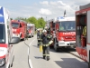 Großeinsatzübung in Ohlsdorf mit Schulbus