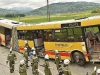 Großeinsatzübung in Ohlsdorf mit Schulbus