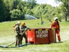 Große Waldbrandlehrgang mit Bundesheer in Gschwandt