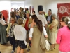 Hermann Nitsch in der Galerie 422 in Gmunden