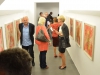 Hermann Nitsch in der Galerie 422 in Gmunden