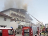 Annerlhof in Traunkirchen in Vollbrand