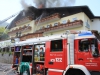 Annerlhof in Traunkirchen in Vollbrand