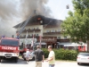 Annerlhof in Traunkirchen in Vollbrand