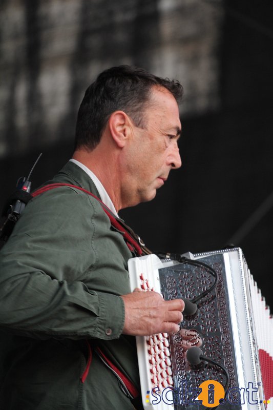 Hubert von Goisern in Gmunden