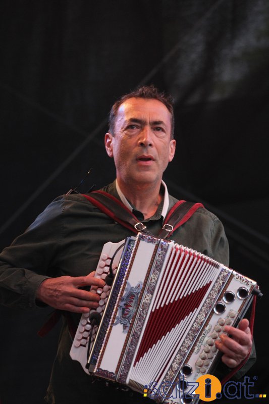 Hubert von Goisern in Gmunden