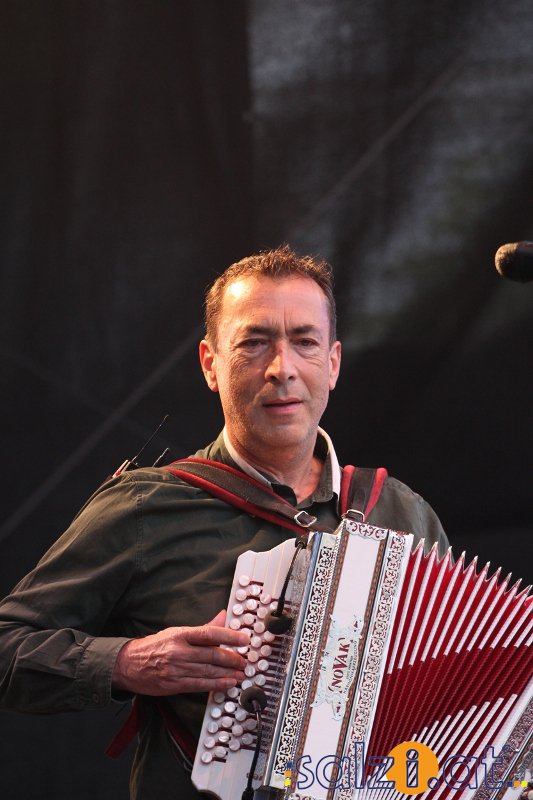 Hubert von Goisern in Gmunden