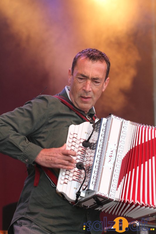 Hubert von Goisern in Gmunden