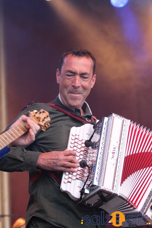 Hubert von Goisern in Gmunden