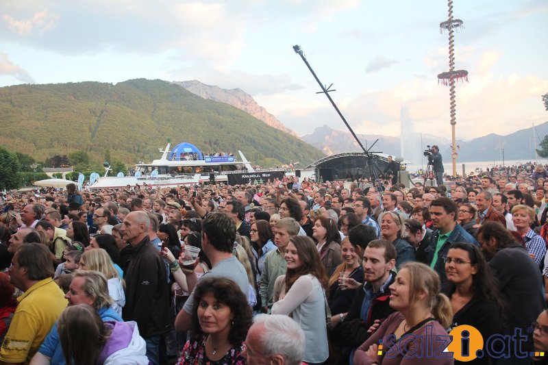 Hubert von Goisern in Gmunden