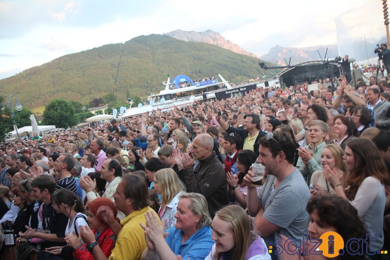 Hubert von Goisern in Gmunden