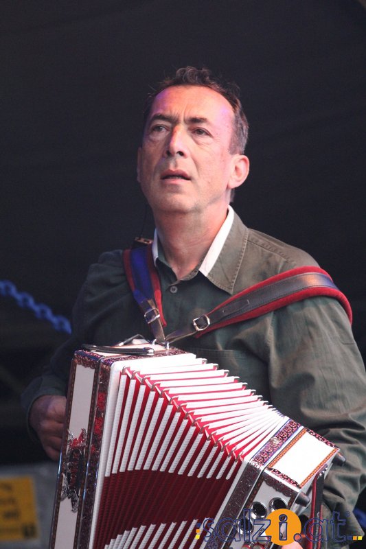 Hubert von Goisern in Gmunden