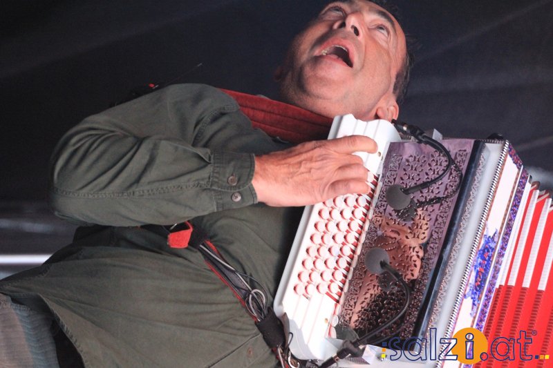 Hubert von Goisern in Gmunden