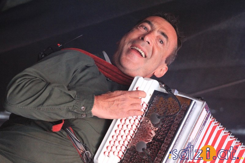 Hubert von Goisern in Gmunden