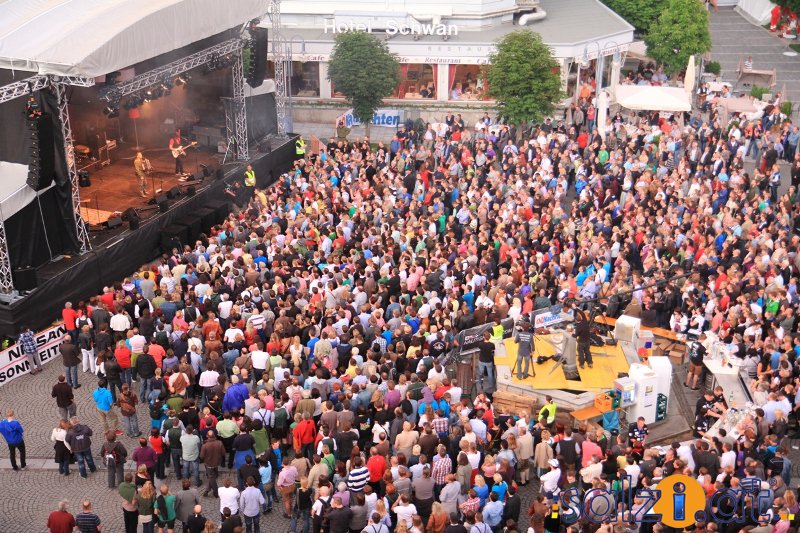 Hubert von Goisern in Gmunden